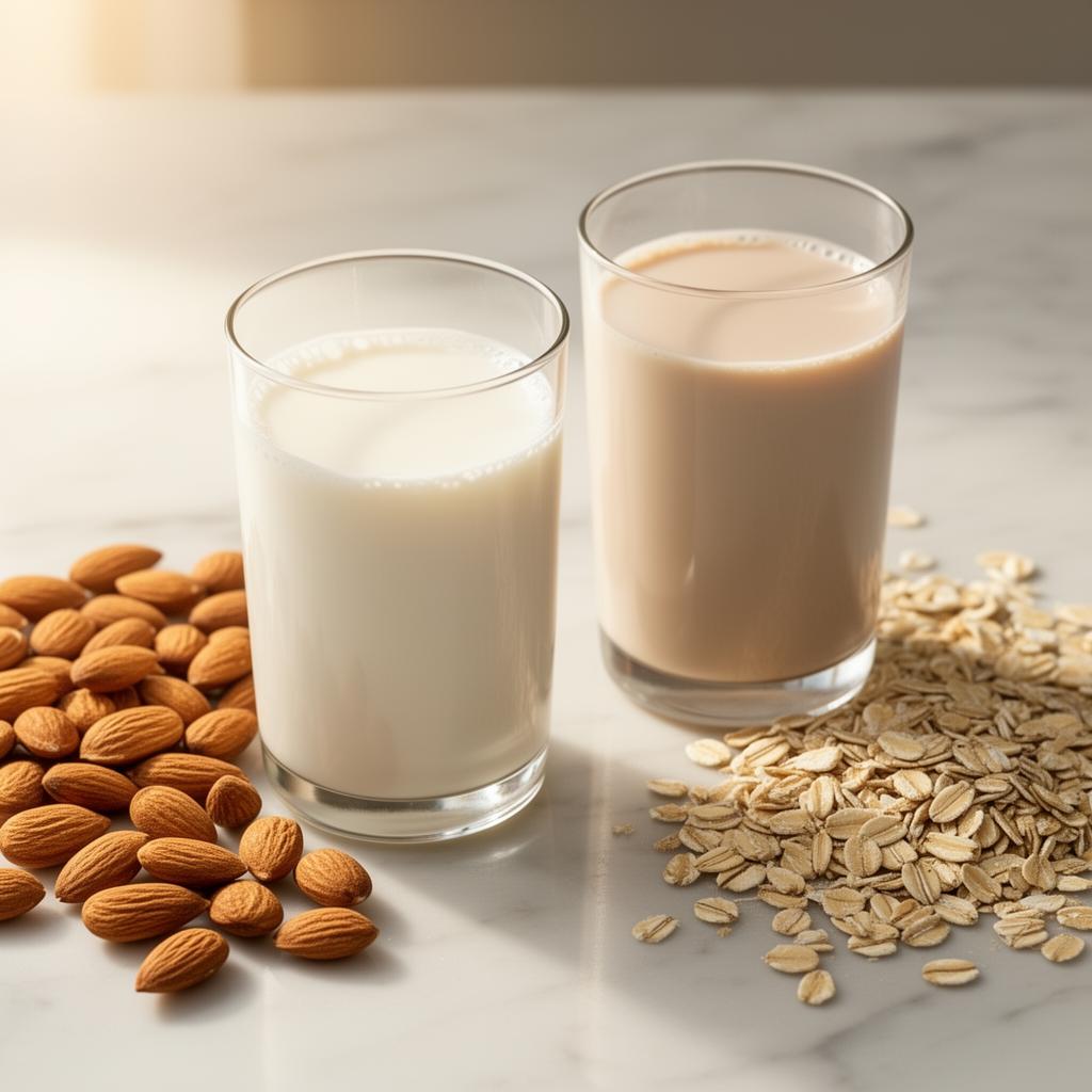 Бадемово срещу Овесено мляко: Гликемичен индекс и Липиден профил