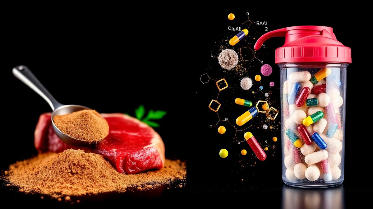 Говежди протеин срещу BCAA: Пълен строителен капацитет срещу Метаболитен сигнал