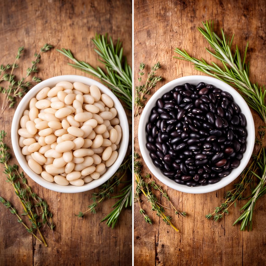 Бял срещу Черен боб: Метаболитно гориво и Микронутриентна плътност