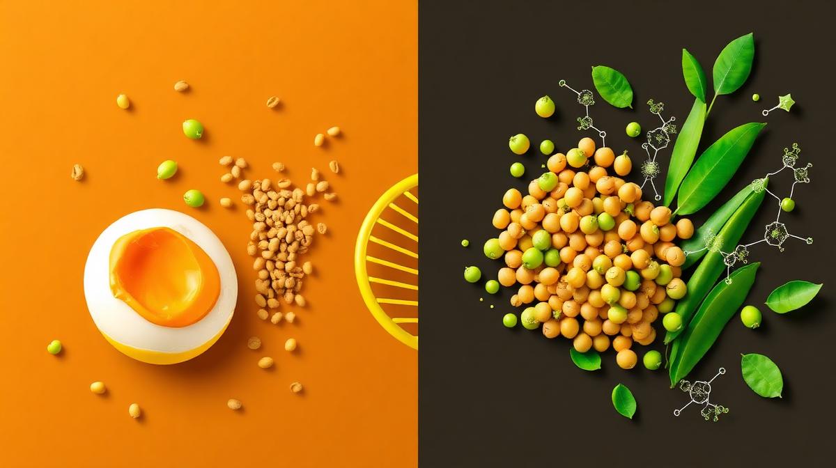 Яйчен срещу Растителен протеин: Биологичен еталон срещу Екологично здраве