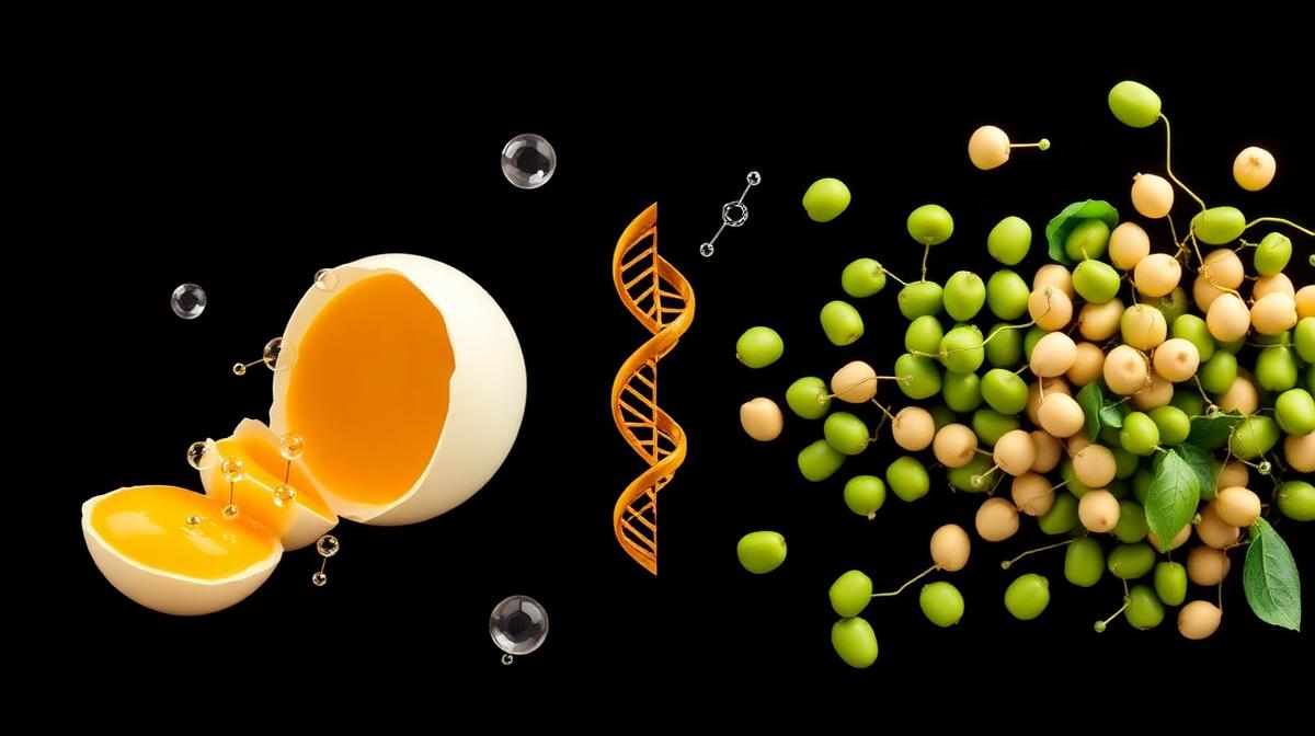 Яйчен срещу Соев протеин: Биологична мощ срещу Фитонутриентна защита