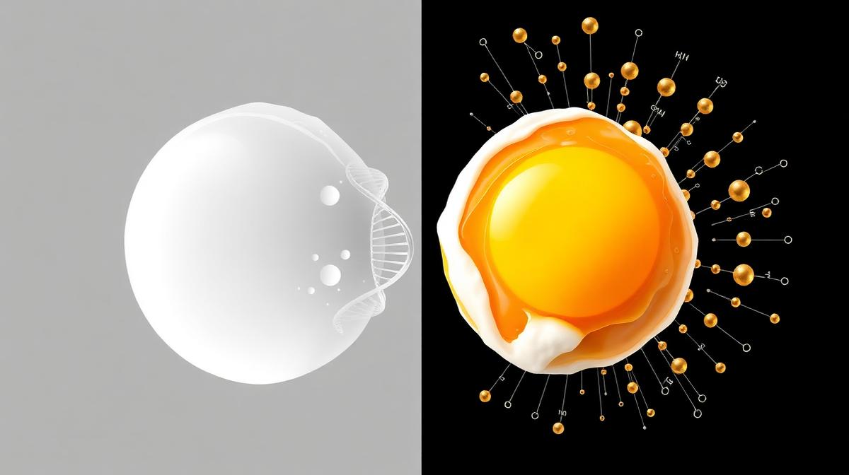 Яйчен белтък срещу Цяло яйце: Чист протеин срещу Пълноценен метаболитен пакет