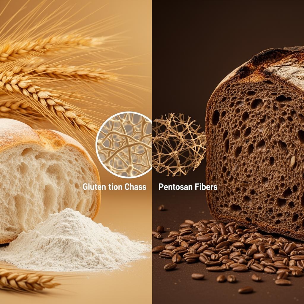 Пшеничен срещу Ръжен хляб: Глутенова архитектура и гликемичен контрол