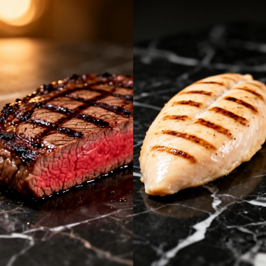 Червено срещу Бяло месо: Мускулен катализатор срещу Диетичен стандарт