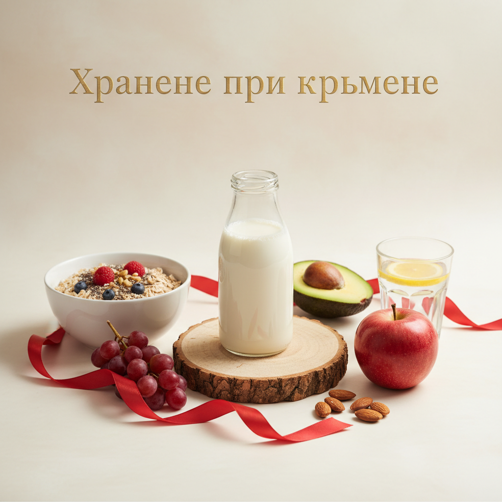 Хранене при кърмене