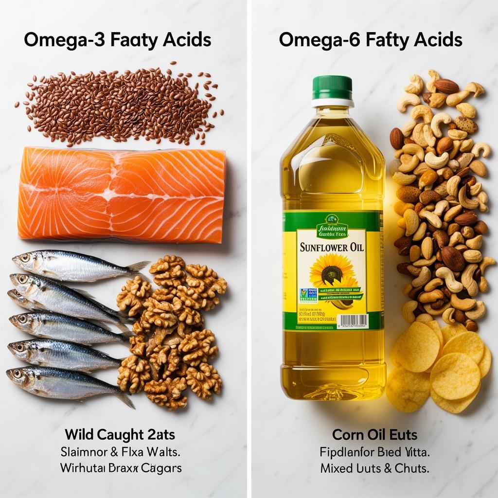 Омега-3 срещу Омега-6: Търсене на изгубения баланс