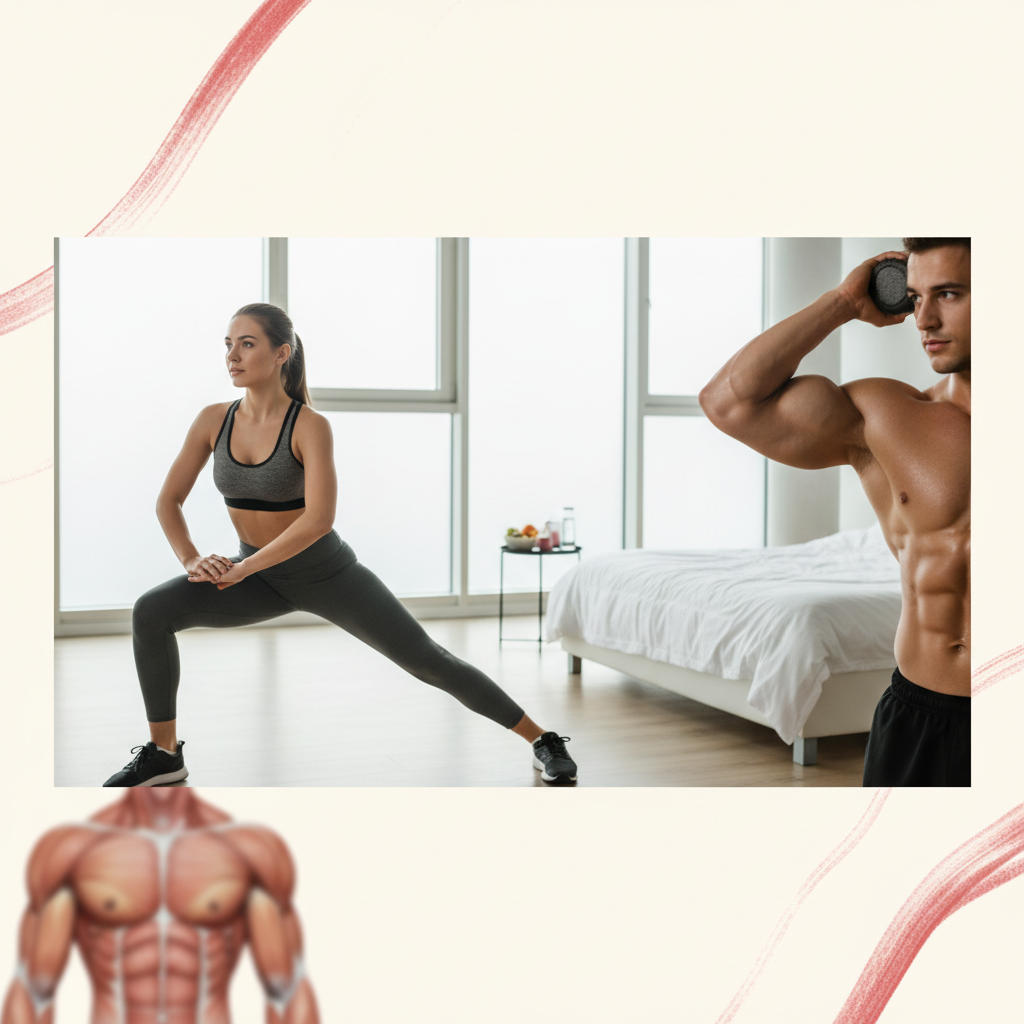 Възстановяване след тренировка — cooldown, сън, хранене