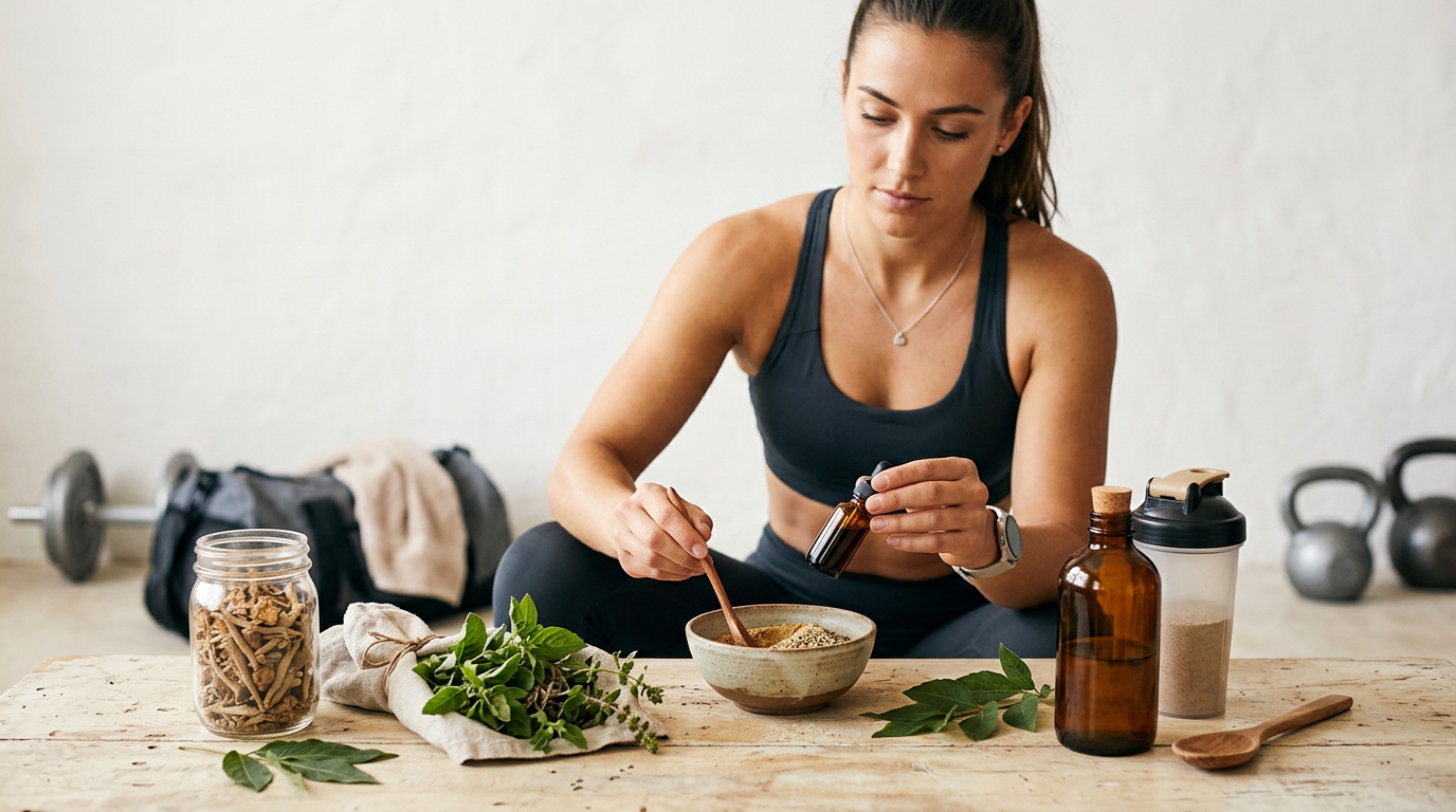 Билки и адаптогени в спорта