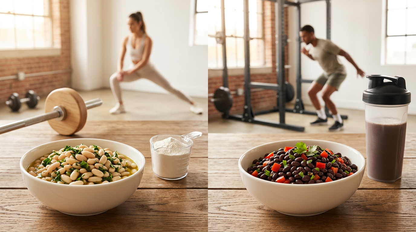 Бял срещу Черен боб: Метаболитно гориво и Микронутриентна плътност