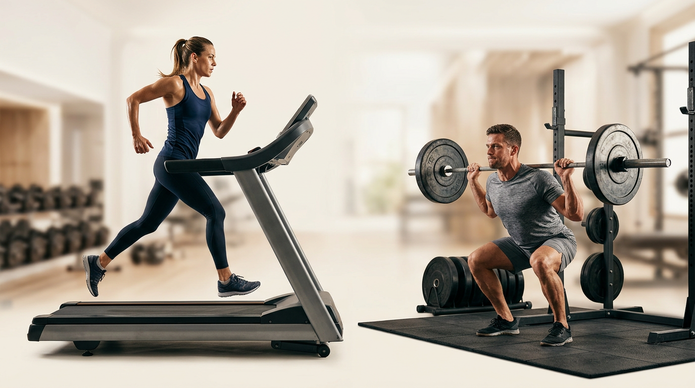 Кардио vs тежести за отслабване — кое е по-ефективно