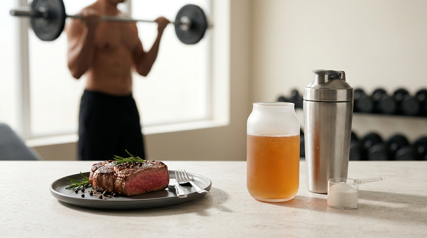 Говеждо срещу EAA: Пълноценна хранителна матрица срещу Клетъчен оптимизатор