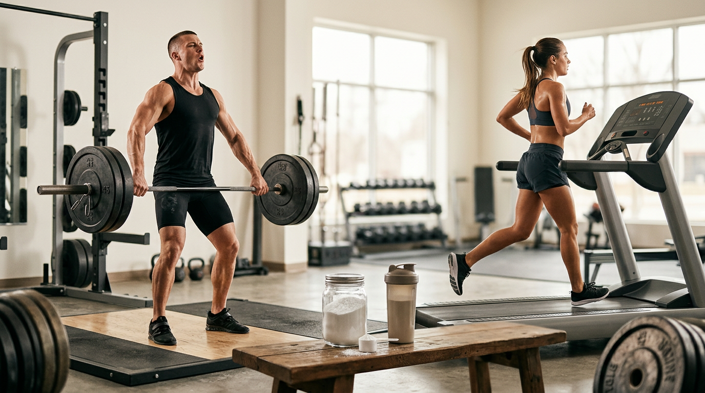 Креатин срещу Бета-аланин: Експлозивна сила срещу Издръжливост