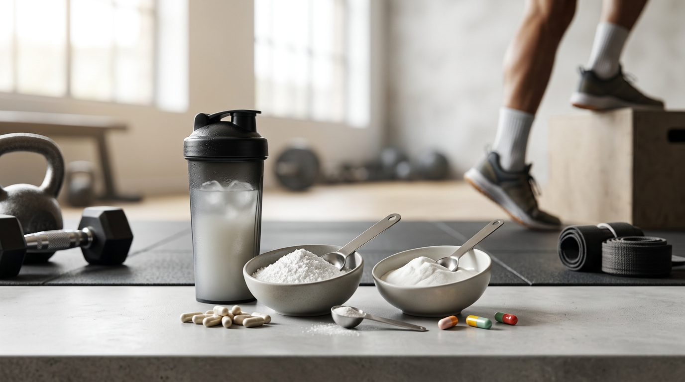 Креатин срещу Глутамин: Експлозивна мощ срещу Биологична устойчивост