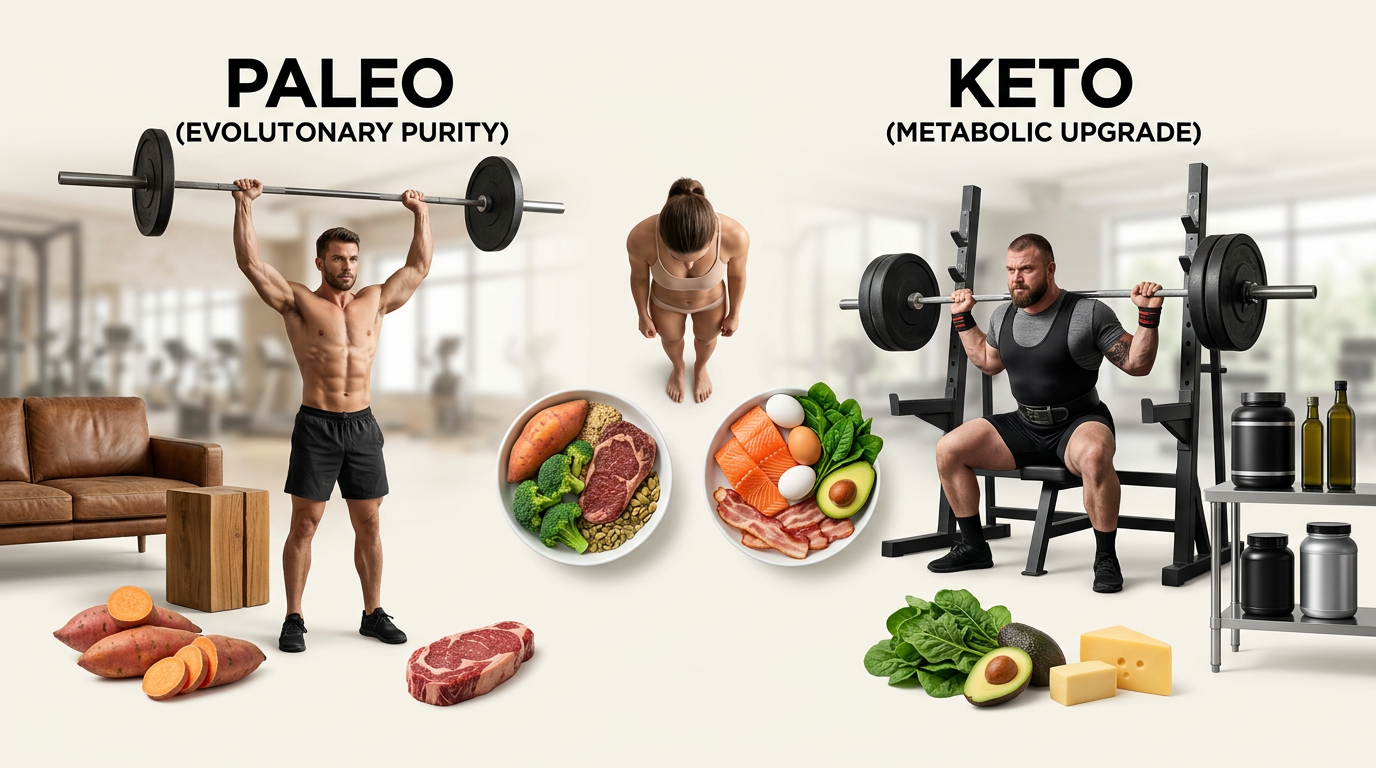 Палео срещу Кето: Еволюционна чистота срещу метаболитен ъпгрейд