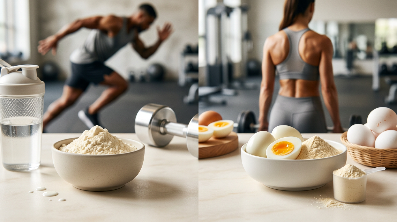 Суроватъчен срещу Яйчен протеин: Анаболен пик срещу Метаболитна устойчивост
