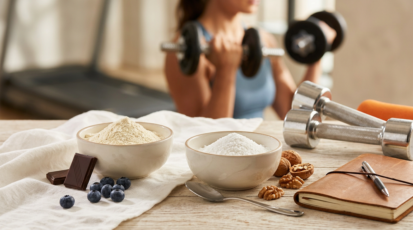 Суроватка срещу Креатин: Строителен материал срещу енергиен катализатор