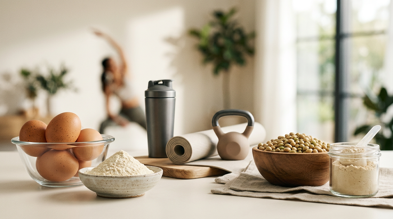 Яйчен срещу Соев протеин: Биологична мощ срещу Фитонутриентна защита