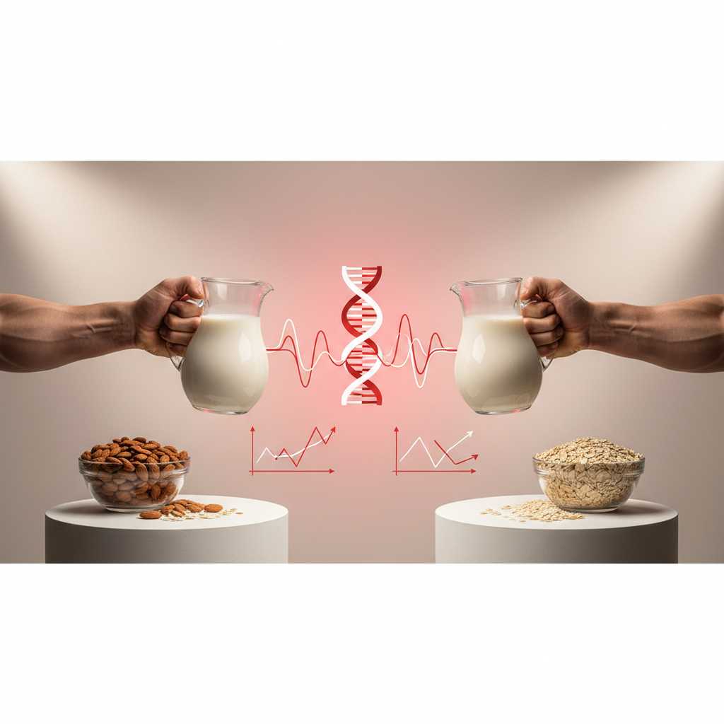 Бадемово срещу Овесено мляко: Гликемичен индекс и Липиден профил