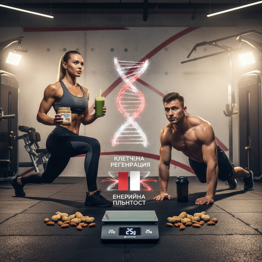 Фъстъчено срещу Бадемово масло: Енергийна плътност и Клетъчна регенерация