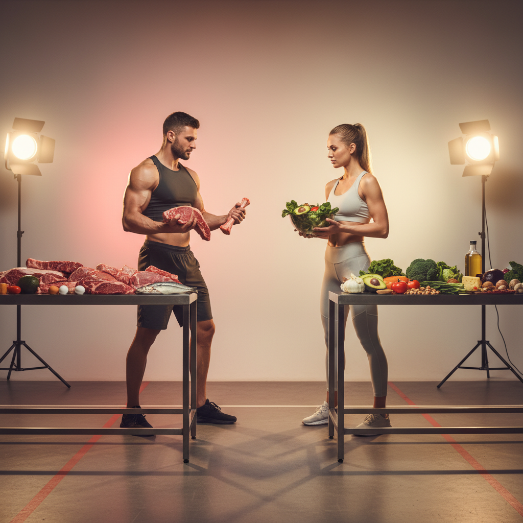 Карнивор срещу Кето диета: кое е по-добро за спортисти