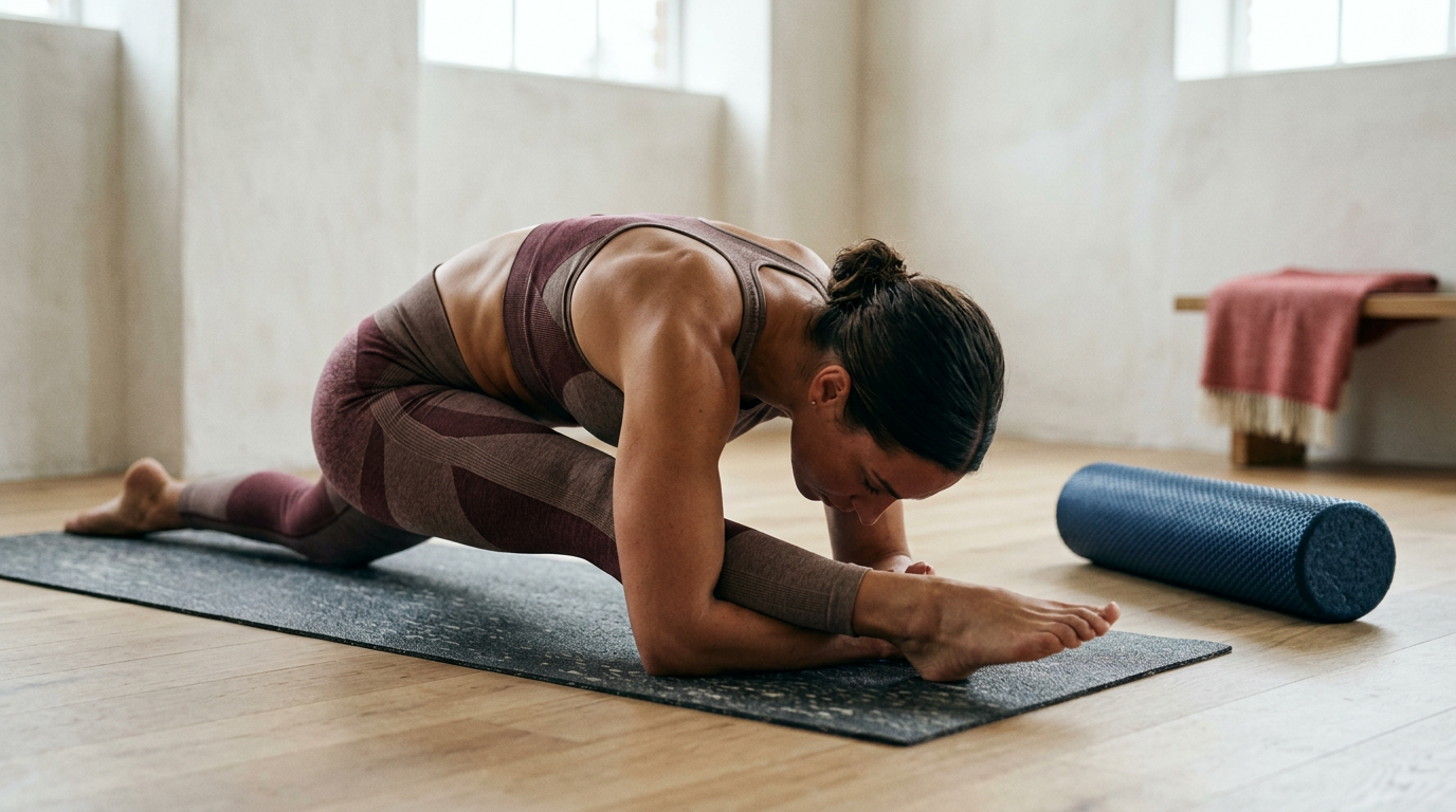 Наръчник по мобилност и възстановяване: разтягане, foam roll, сън