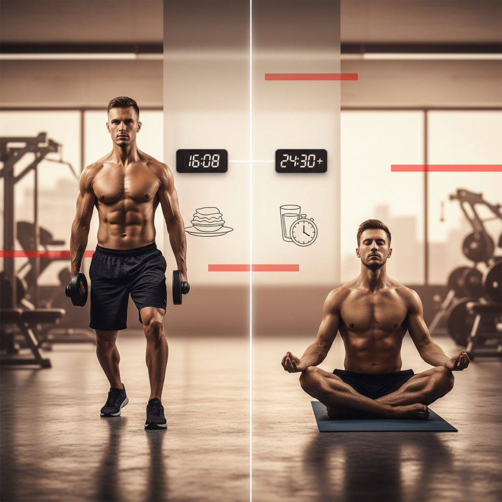 Периодично гладуване 16/8 срещу продължително гладуване 24+ часа за спортисти