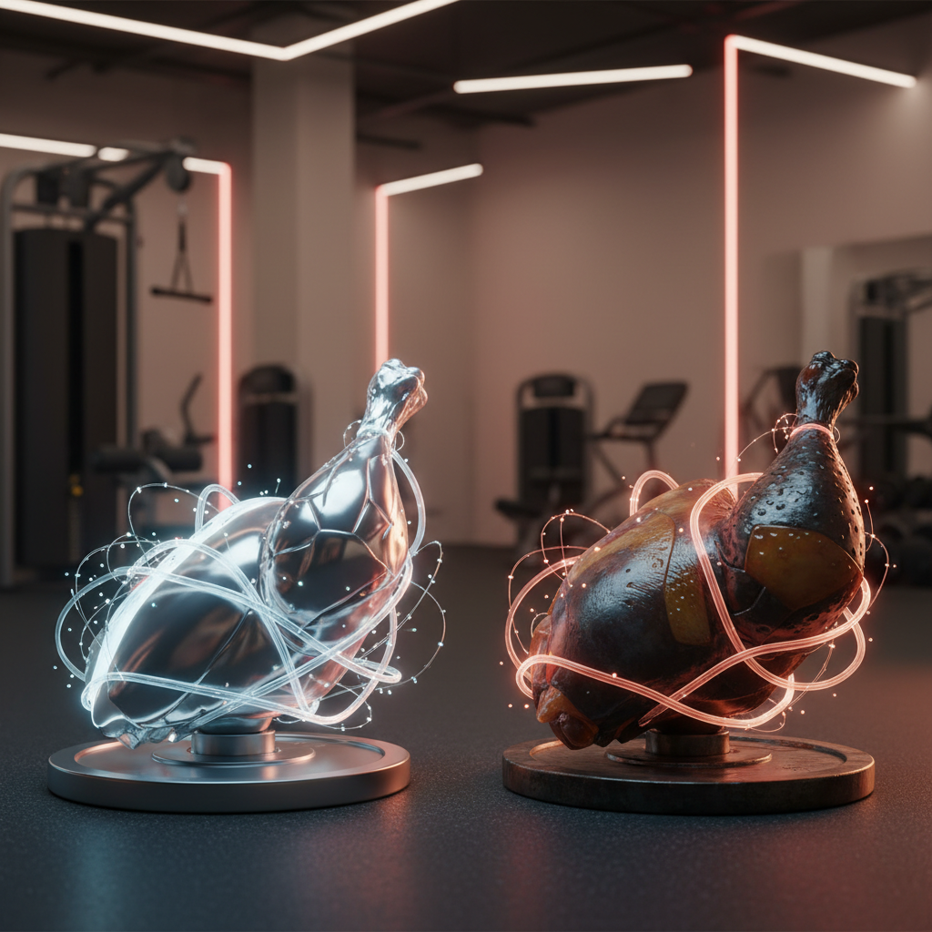 Пилешки гърди срещу Бутчета: Биомеханика на нутриентите