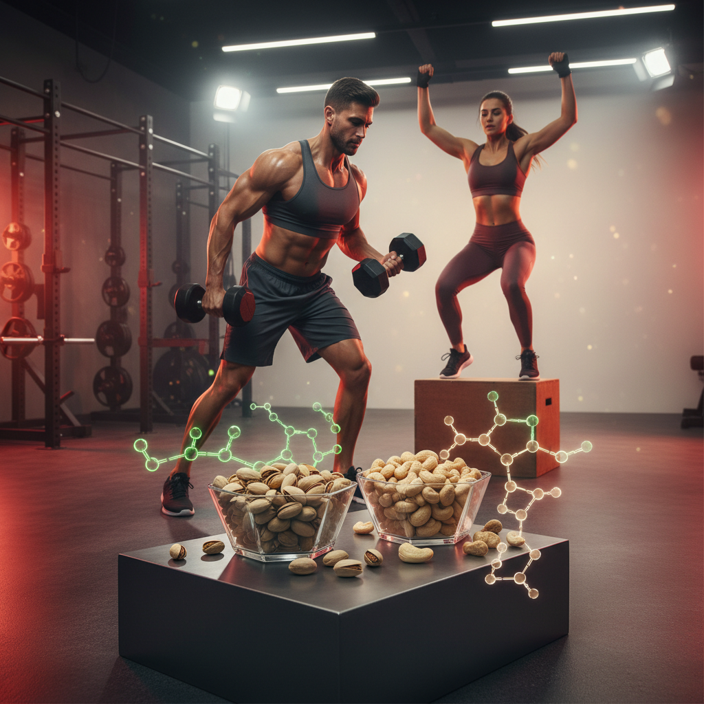 Шамфъстък срещу Кашу: Биохимична оптимизация на атлета