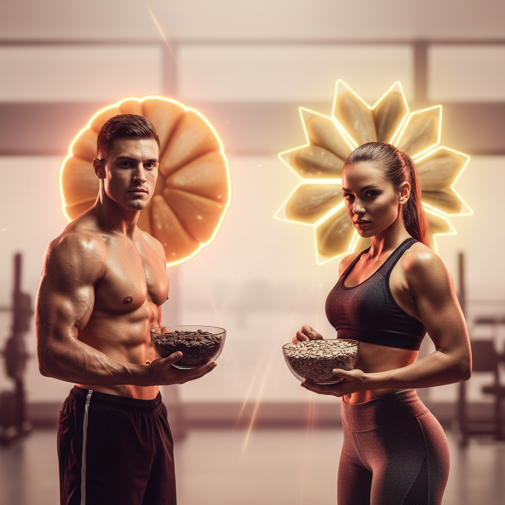 Тиквено срещу Слънчогледово семе: Хормонален статус и Енергийна кинетика