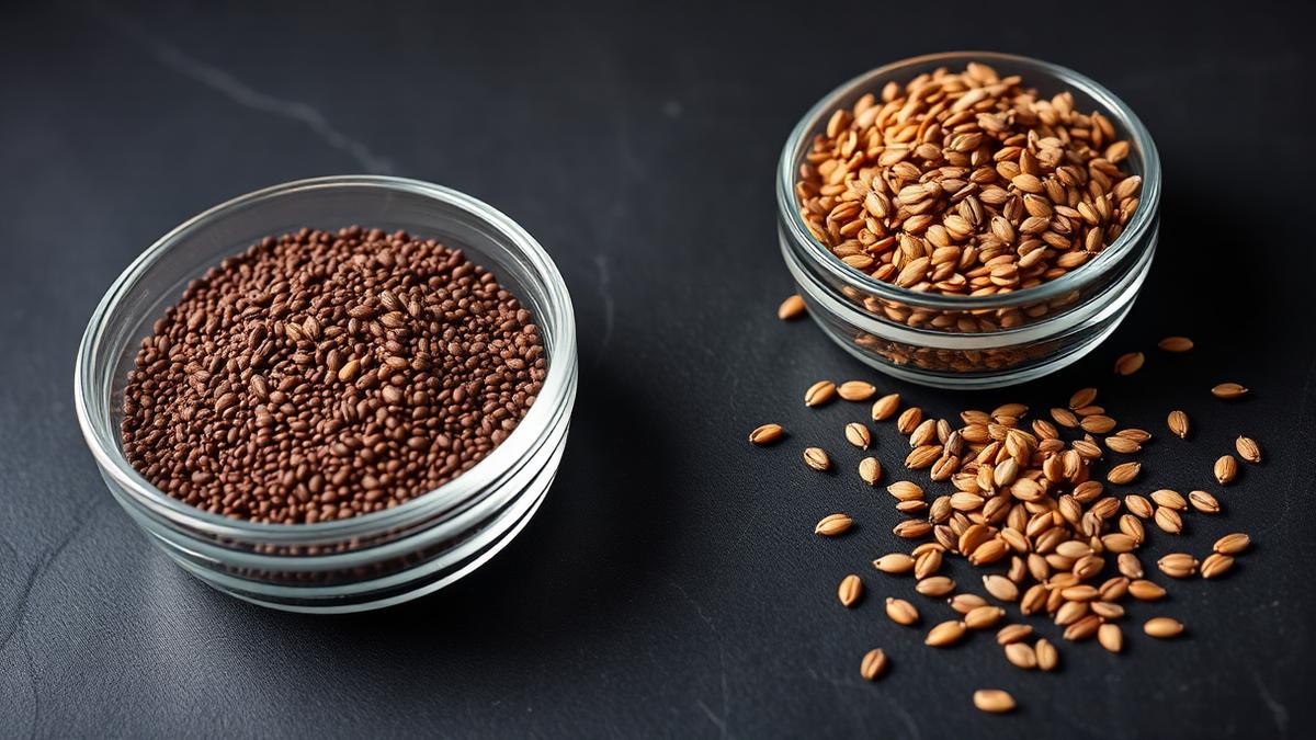 Чиа срещу Ленено семе: Хидро-динамика и Клетъчна регенерация