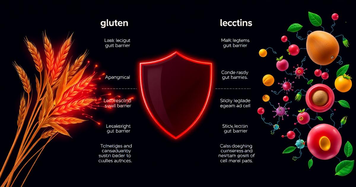 Глутен срещу Лектини: Чревна бариера и Системно възпаление
