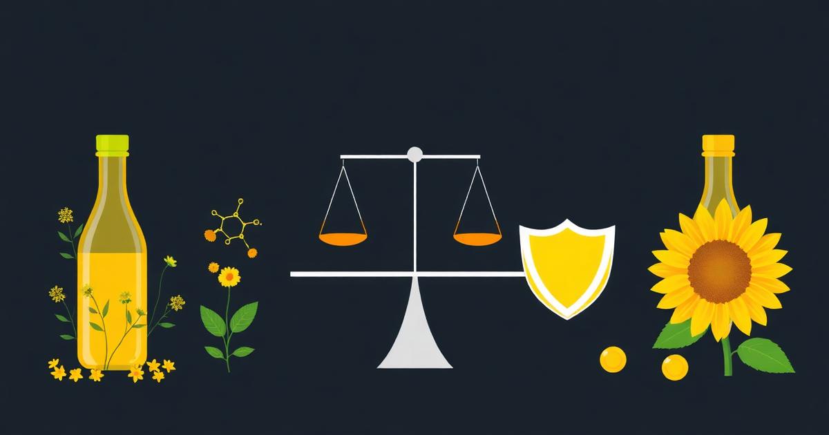 Рапично срещу Слънчогледово олио: Липидна оптимизация и Възпалителен отговор