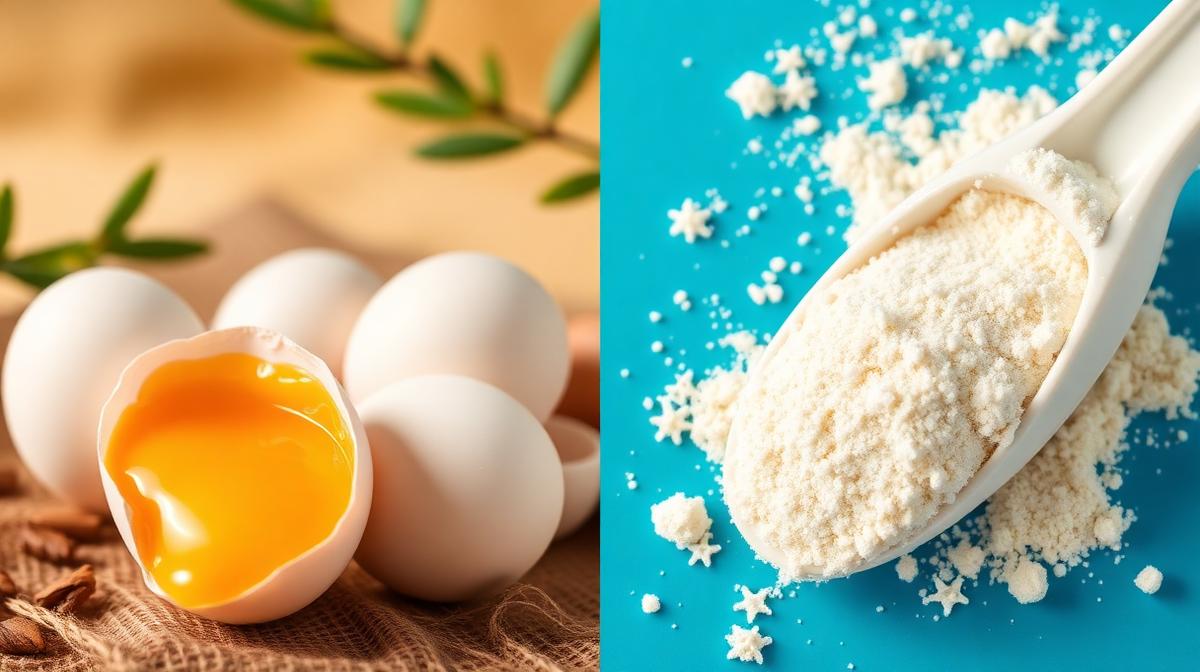 Цели яйца срещу Суроватъчен протеин: Микронутриентна плътност срещу Анаболен пик