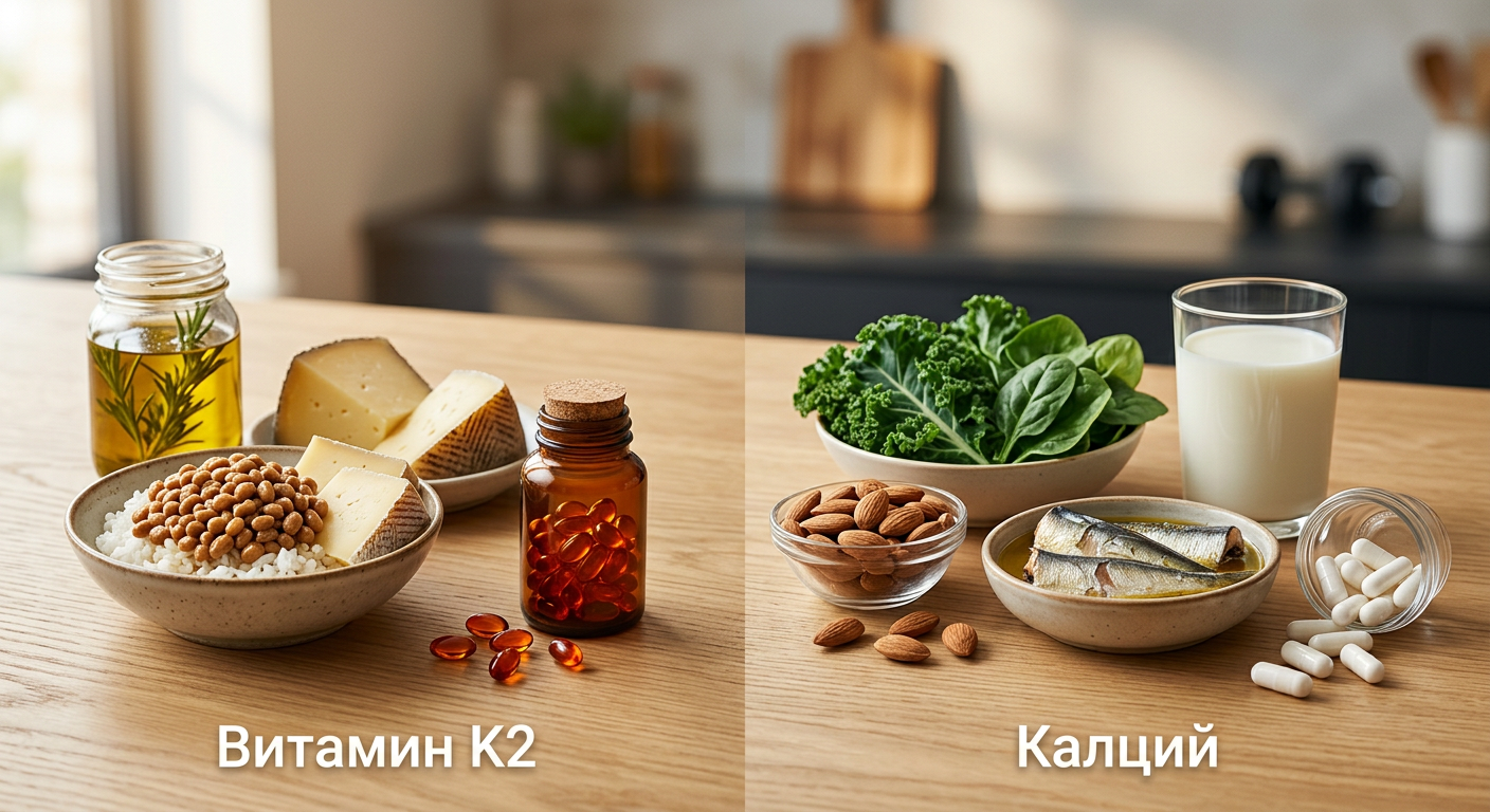 Витамин K2 срещу Калций
