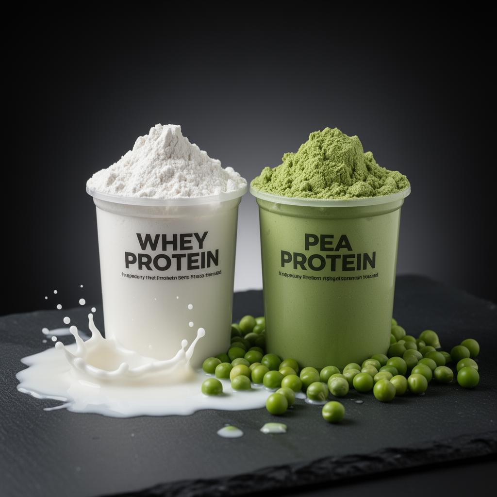 Животински срещу Растителен протеин: Whey, Казеин, Грах и блендове — пълен гайд