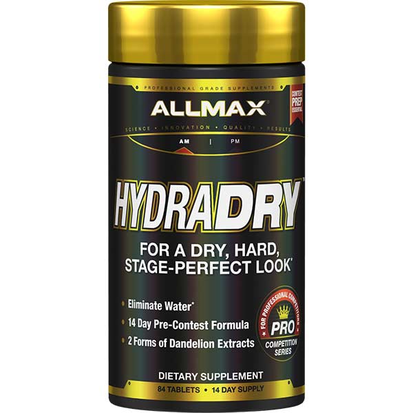 Allmax Hydradry: Pre-Contest Water Loss