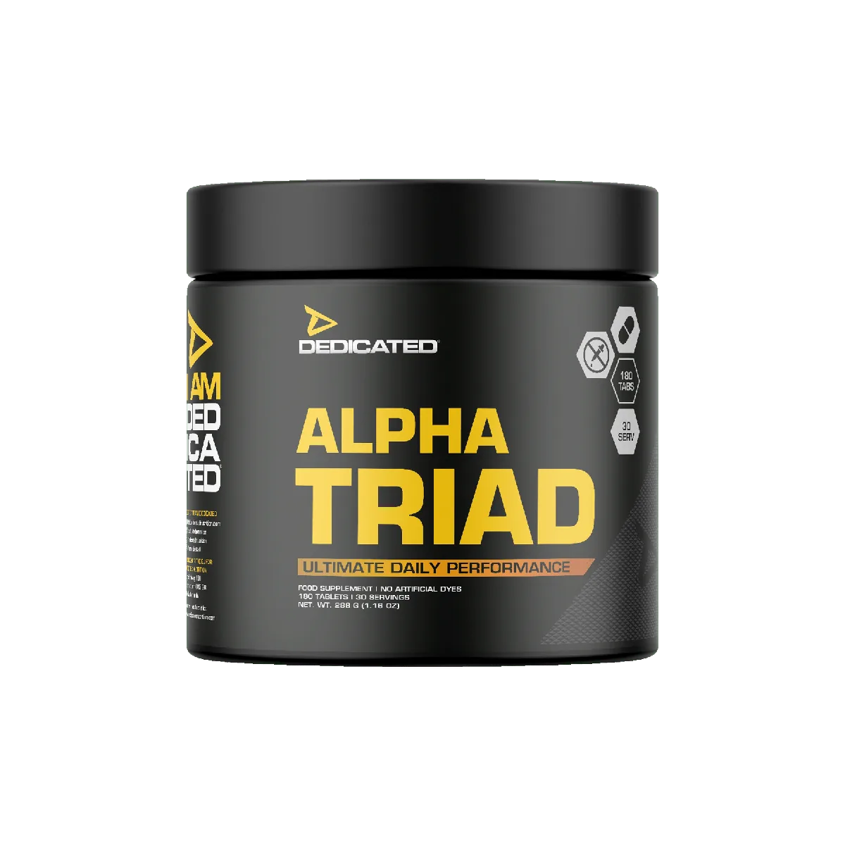 Мултивитамини за спортисти Alpha Triad Dedicated Nutrition 180 таблетки