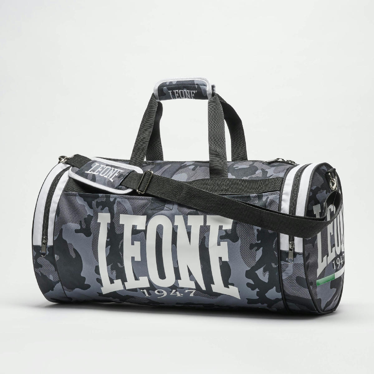 Leone 1947 Camouflage Duffel Bag - Gray Mimetic
