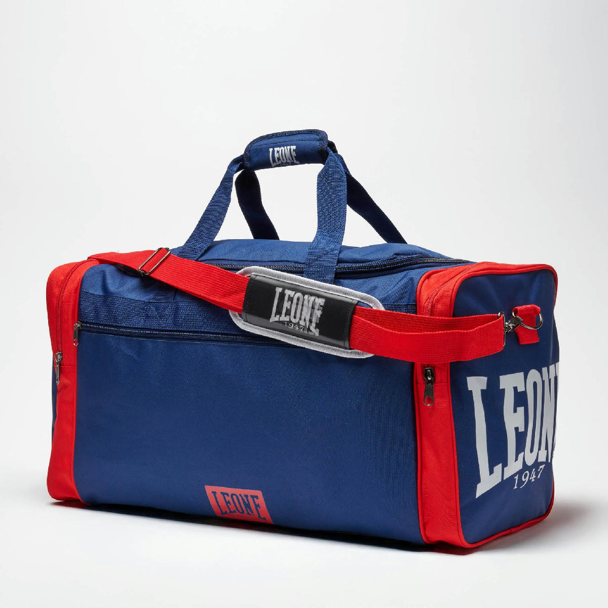 Leone 1947 Color Block Duffel Bag - Blue