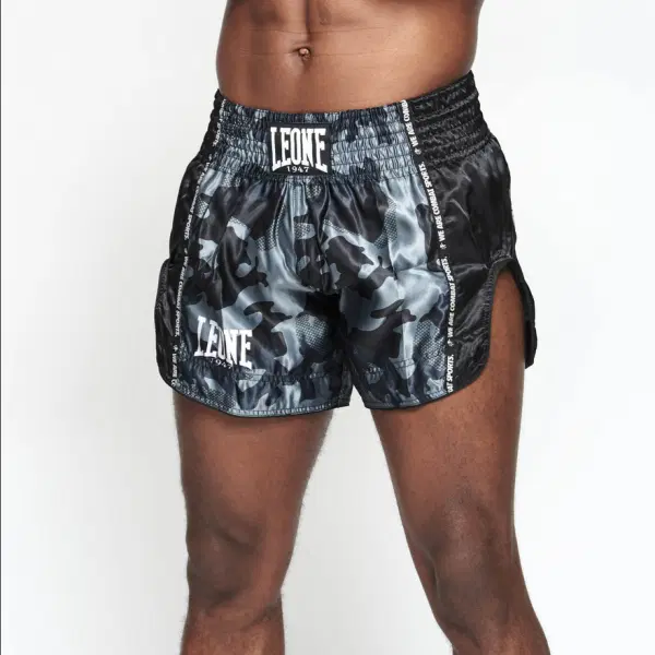 Leone - CAMO GRAY THAI SHORTS - Muay Thai Şortu - AB961