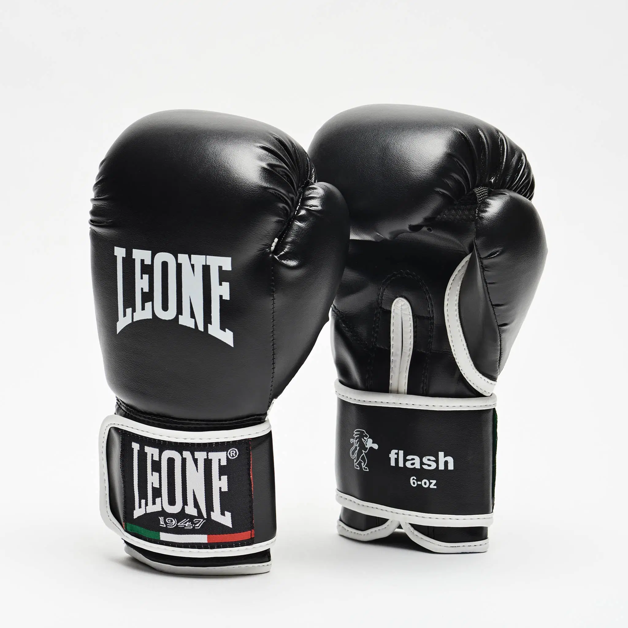 Leone 1947 - Детски ръкавици - JUNIOR BOXING GLOVES FLASH GN083J / Black
