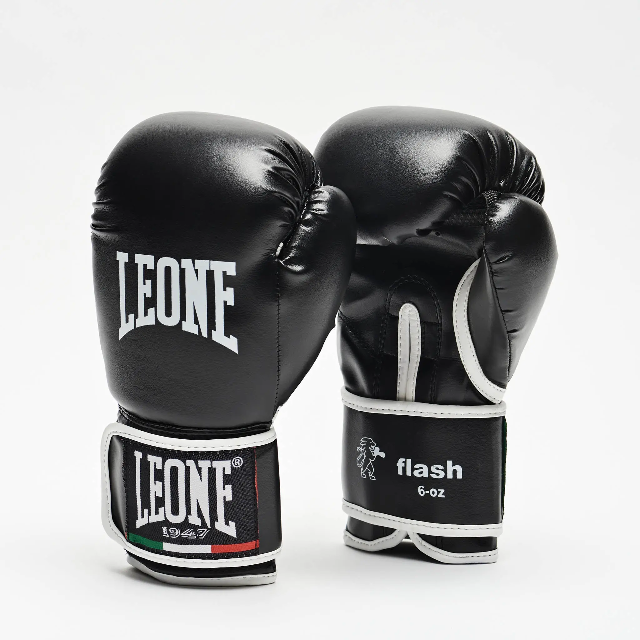 Leone 1947 - Детски ръкавици - JUNIOR BOXING GLOVES FLASH GN083J / Black