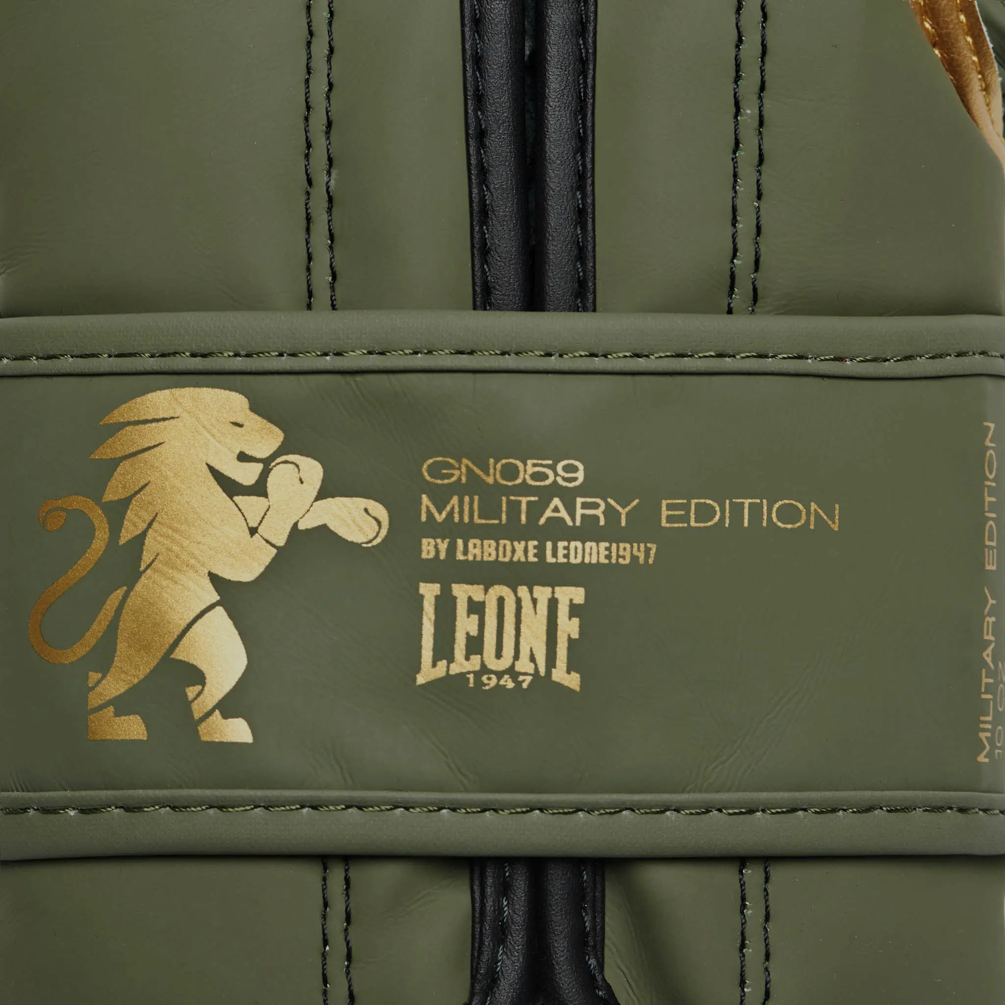 Leone - MILITARY EDITION BOXING GLOVES GN059G / Green детайл