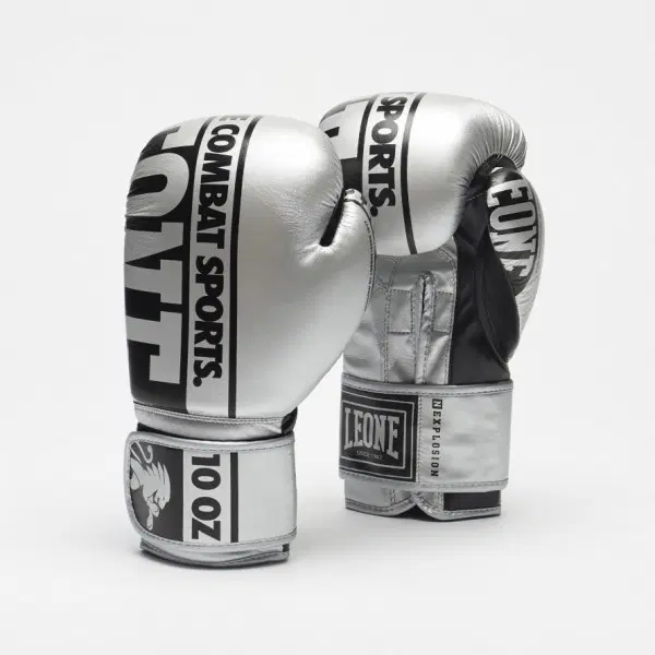 Leone 1947 - NEXPLOSION BOXING GLOVES GN322 - Silver/Black