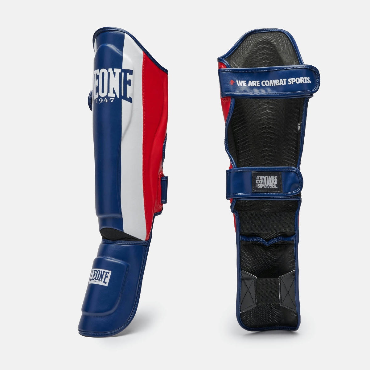 Leone 1947 Color Block Shin Guards - Blue
