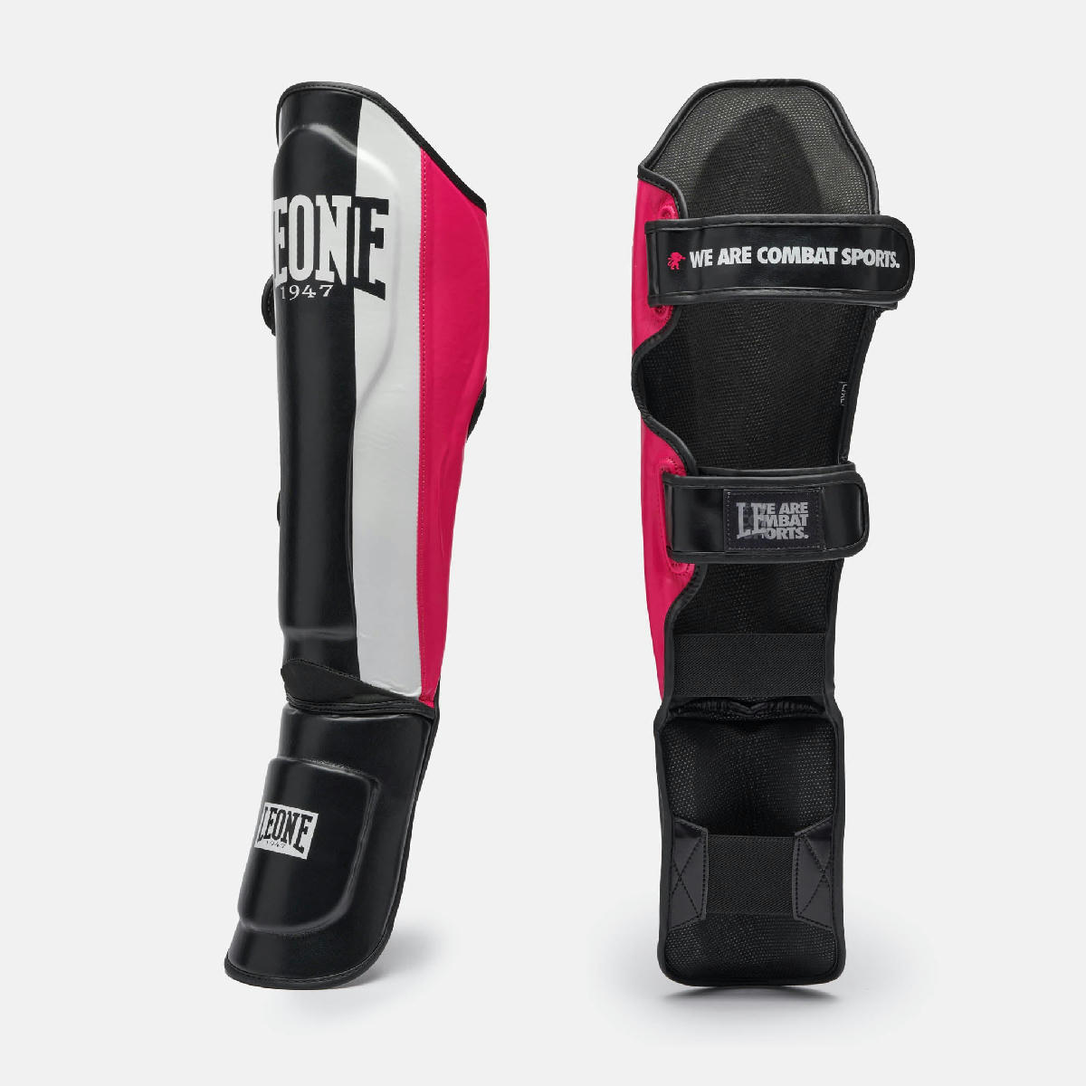 Leone 1947 Color Block Shin Guards - Black