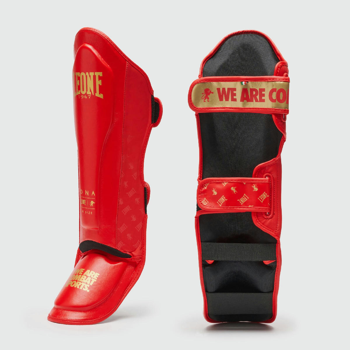 Leone 1947 DNA Shin Guards - Red PT177