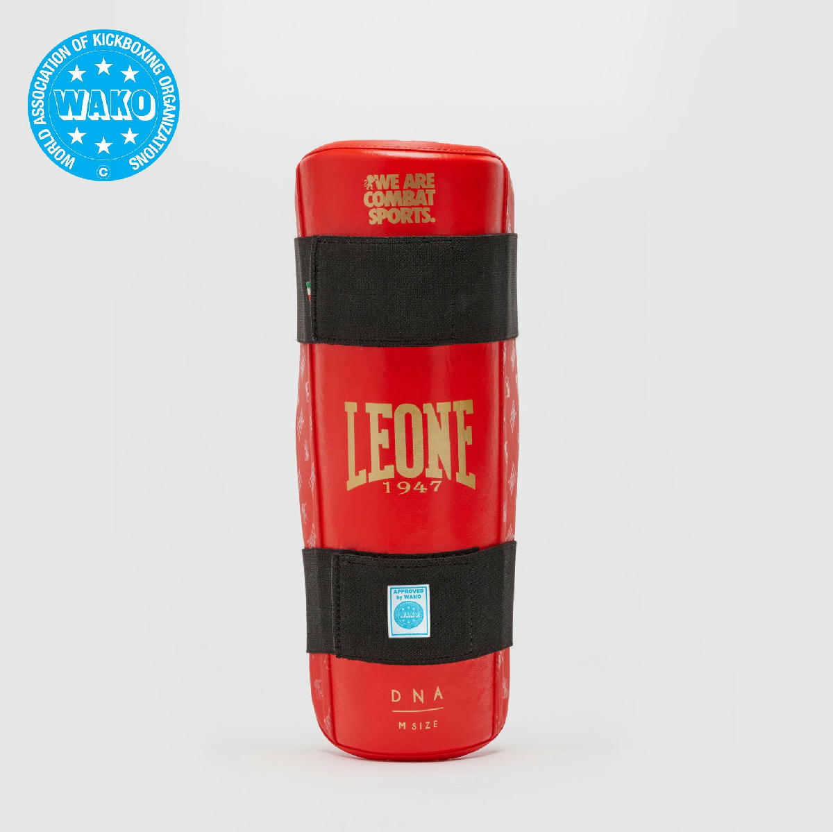 Leone 1947 DNA WAKO Shin Guards PT188W - Red
