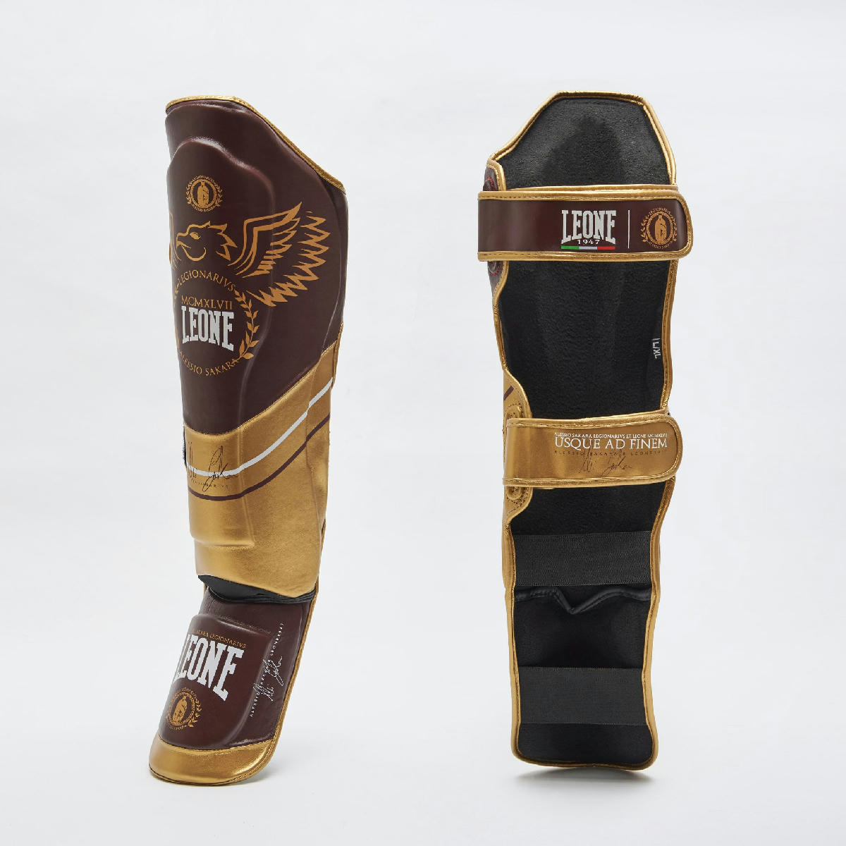 Leone 1947 Legionarivs Shin Guards - Red