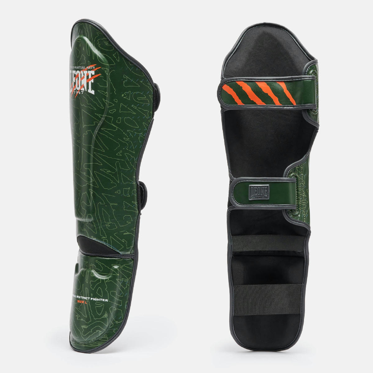 Leone 1947 Primal Instinct Shin Guards - Green